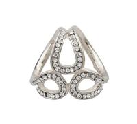 NRBMZYEN Broche en forme de croix pour écharpe, boucle d'écharpe, accessoire pour femme, accessoire à strass pour cardigan, décoration de vêtements (argent)