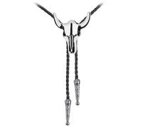 NRBMZYEN Cravate Bolo réglable pour homme avec pendentif cowboy, 1 couleur, Style 7