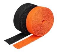 NRBMZYEN Gaine de protection tressée thermorétractable de 6 à 100 mm - Isolation ignifuge - Noir - Diamètre intérieur : 30 mm - 10 m