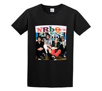 Nrbq Kick Me Hard Men's T-Shirt Unisex Black Men Tees XXL