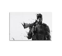 NRCKMIHRAE Poster Rainbow Six Siege Game - Art mural sur toile - Décoration de salon - 20 x 30 cm