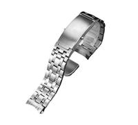 NRERDMT Bracelet de montre en acier inoxydable compatible avec Omega 007 Seamaster Planet Ocean 300 m Sportss, accessoires de montre 18 mm, 20 mm, 22 mm(9 beads silver,20mm)