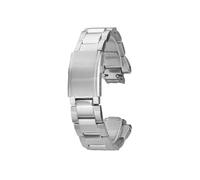 NRERDMT Bracelet de montre en acier inoxydable for hommes, compatible avec Casio G-Shock GST B400, bracelet de montre en métal GST B400, chaîne de montre en acier massif(Steel)