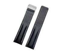 NRERDMT Bracelet de montre en cuir 22/24 mm compatible avec Breitling Premier B01 Colt Chronograph Avenger AVIATOR 8, boucle déployante en acier(BNL-1(1),22mmNO Buckle)