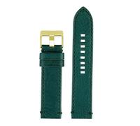 NRERDMT Bracelet de montre en cuir véritable for homme, compatible avec TUDOR Black Bay Qicheng Bronze Little Red Flower Zenith Vintage, 22 mm, 23 mm, en cuir de vache(Light blue-gold,22mm-width)