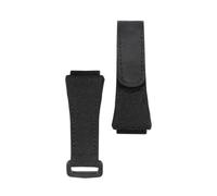 NRERDMT Bracelet de montre en nylon compatible avec Richard Mille RM011 RM3502 RM056, bracelet de montre en toile for homme(Black black)