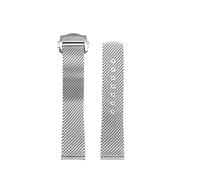 NRERDMT Bracelet de montre universel en acier inoxydable 316L de 20 mm, compatible avec les bracelets Omega, IWC, Breitling, Seamaster 300, Speedmaster 007, bracelet en maille