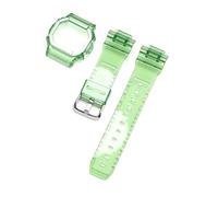 NRERDMT Bracelet de protection for montre compatible avec Casio G-Shock DW-5600 DW-5000 GW-M5610 GLX-5600 Bracelet de montre en caoutchouc et silicone transparent(Seat height 34 cm,5600 series)