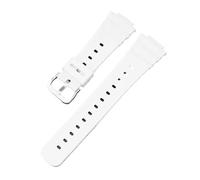 NRERDMT Bracelet en caoutchouc résine compatible avec Casio G-SHOCK GA-2100 GA-2110 TPU à dégagement rapide Sport hommes femmes Bracelet de montre accessoires 16 mm(White)