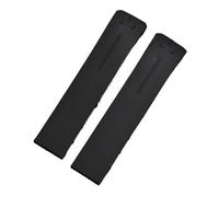NRERDMT Bracelet en caoutchouc silicone compatible avec la montre Tissot Touch Collection Expert Solar Series T091T013 T081, noir et orange, for homme, 20 mm et 21 mm(Black no clasp,20mm)