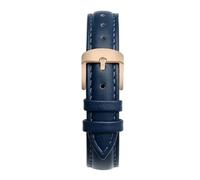 NRERDMT Bracelet en cuir de vache 12 14 15 16 18 20 mm compatible avec Casio LTP-1094Q V300 1095 1183 LTH-1060 Series, souple et confortable, accessoire for montre femme(Dark Blue rk,20mm)