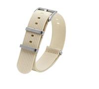 NRERDMT Bracelet en nylon compatible avec Casio G-Shock GA-110/120/200/400/700 GD-100/120 DW-5600 DW-6900 GW-M5610, adaptateur modifié, accessoires de bracelet de montre(Beige)