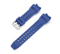 NRERDMT Bracelet en silicone camouflage compatible avec Casio G-Shock G-9200 GW-9200 9101 9102 9110 9125 Bracelet de montre en caoutchouc for hommes Accessoires(Dark blue)