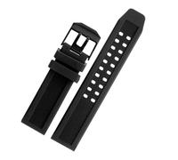 NRERDMT Bracelet en silicone étanche 20 mm 23 mm compatible avec les montres de sport Casio/3581 8821 8831 3051 Series, compatible avec les montres for hommes CITIZEN/Casio(Black bk,23mm)