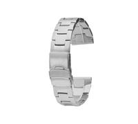 NRERDMT Bracelets de montre en acier inoxydable 23 mm et 24 mm compatibles avec les bracelets for homme Casio PRW-6611/6621Y/6800/6900Y GA2200.(Silver,23mm)