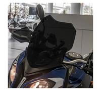 NRERDMT Compatible avec BMW S1000XR S 1000 XR S1000 XR 2014-2019 14 15 16 17 18 Pare-Brise de Moto Double Bulle(Svart)