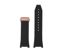NRERDMT Compatible avec le bracelet de montre F80 Sports Series, étanche, en silicone, noir, for homme, 26 mm(Black-rosegold)
