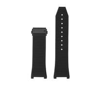 NRERDMT Compatible avec le bracelet de montre F80 Sports Series, étanche, en silicone, noir, for homme, 26 mm(Black-black)