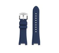 NRERDMT Kit de modification MTG-B3000, bracelet de montre en résine et silicone, compatible avec Casio MTG-B3000B, bracelet de montre en caoutchouc étanche, amovible et modifié.(Blue-silver)