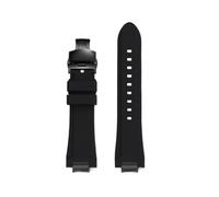 NRERDMT Kit de modification MTG-B3000, bracelet de montre en résine et silicone, compatible avec Casio MTG-B3000B, bracelet de montre en caoutchouc étanche, amovible et modifié.(Black-black-A)