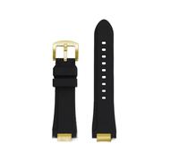 NRERDMT Kit de modification MTG-B3000, bracelet de montre en résine et silicone, compatible avec Casio MTG-B3000B, bracelet de montre en caoutchouc étanche, amovible et modifié.(Black-gold)