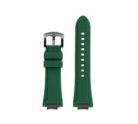 NRERDMT Kit de modification MTG-B3000, bracelet de montre en résine et silicone, compatible avec Casio MTG-B3000B, bracelet de montre en caoutchouc étanche, amovible et modifié.(Green-black)