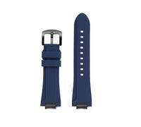 NRERDMT Kit de modification MTG-B3000, bracelet de montre en résine et silicone, compatible avec Casio MTG-B3000B, bracelet de montre en caoutchouc étanche, amovible et modifié.(Blue-black)