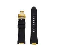 NRERDMT Kit de modification MTG-B3000, bracelet de montre en résine et silicone, compatible avec Casio MTG-B3000B, bracelet de montre en caoutchouc étanche, amovible et modifié.(Black-gold-A)