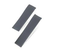 NRERDMT Rubber Silicone Watch Strap Watchband Compatible With Longines Strap Compatible With Conquest HydroConquest L3.742 782 Series 21mm(Gray No buckle)
