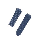 NRERDMT Watch Accessories Men's Rubber Strap Compatible With Series Sports Strap 19mm*29mm Women's Silicone Rubber Strap Folding Buckle 24mm(Blue,NO BUCKLE_29-19MM)