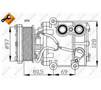 NRF 32401 Compresseur de climatisation