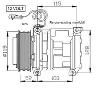 NRF 32660 Compresseur de climatisation