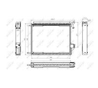 NRF 35370 Condensateur Climatisation Cuivre