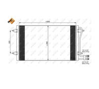 Condenseur, climatisation NRF 35656