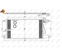 NRF 35790 Condenseur, climatisation pour SCANIA