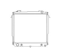 NRF Radiateur du moteur 50300