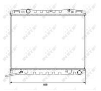 NRF 53365 Radiateur, refroidissement du moteur pour KIA