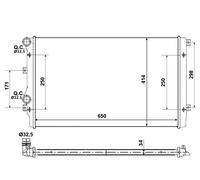 NRF 53406A Radiateur, refroidissement du moteur pour AUDI,SEAT,SKODA,VW