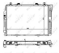 NRF Radiateur du moteur 55315