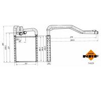 Nrf Échangeur De Chaleur Radiateur Compatible Pour Hyundai I20 1.2 1.1 Crdi
