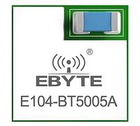 NRF52805 Module Bluetooth sans fil BLE5.0 2,4 GHz EBYTE E104-BT5005A Série BLE UART 70 m Faible consommation d'énergie Mode Master Slave Observateur Petite taille