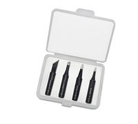 NRG CLEVER STP900-4 Set Conseils professionnels pour le fer à souder longue durée. Pour station de soudure Hakko Yihua Baku Gordak Atten Quick Station 900M 933 907 936 852 852D 852+ 936 937 -Black