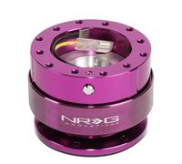 NRG Gen 2.0 Steering Wheel Quick Release Kit Purple Body with Purple Ring SRK-200PP by Quick Release
