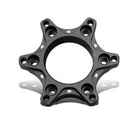 NRG Innovations SRK-LOTH-BK Adaptateur de moyeu de volant de jeu compatible avec Logitech G923 G29 G920 G27, motif de boulon de 6 x 70 mm Noir