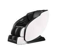 NRG Wellness | Fauteuil de Massage 4D Deluxe Blanc | Relax électrique | Massant pour Tout Le Corps | Télécommande | 6 Programmes Automatiques | Bluetooth