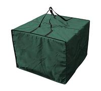 Nrkin rangement et housse protection pour coussin salon - Coussin jardin - Avec poignée transport - Étanche - 80 x 80 x 60 cm