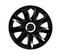 NRM Drift 1 enjoliveur universel en plastique de qualité supérieure (noir laqué, 15")