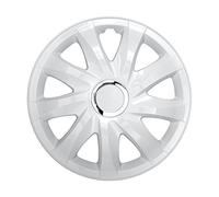 NRM Enjoliveurs Universels Drift Blanc 15", Set 4 pièces