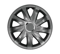 NRM Enjoliveurs Universels Drift Graphite 15", Set 4 pièces