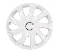NRM Enjoliveurs Universels STIG Blanc 15", Set 4 pièces
